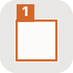 Boxed icon